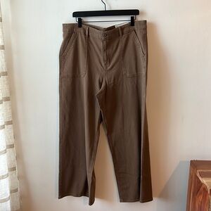 American Eagle NWT Super High-Rise Baggy Wide Leg Pants.  Size 16 Short.